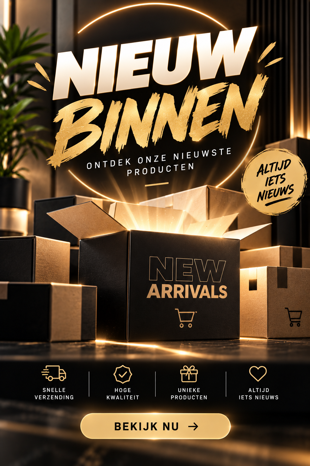 Nieuw binnen