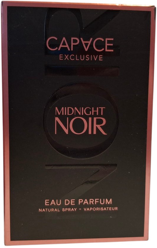 Capace Exclusive Midnight Noir Eau de Parfum voor Dames – 100 ml